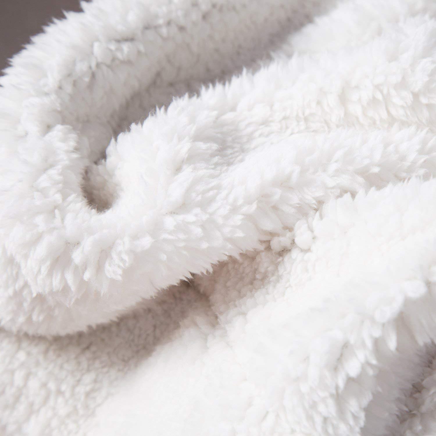 Navy Sherpa Fleece Blanket - Bedding | Tapestry Girls