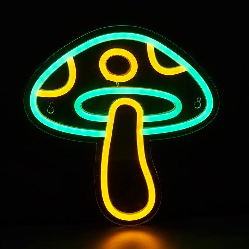 Neon Green Mushroom