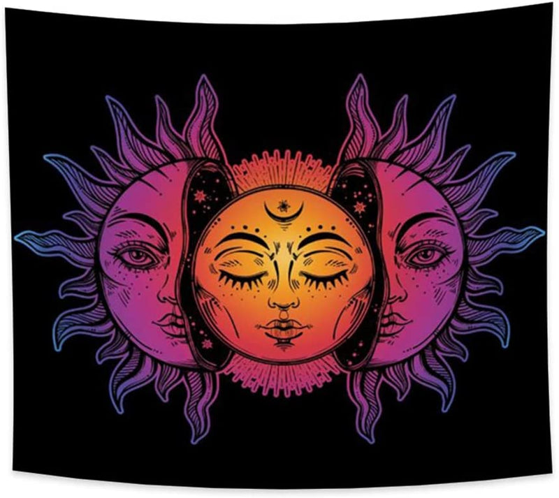 Neon Moon Tapestry - Tapestry Girls