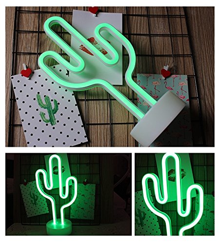 12 Inch Mini Neon Cactus - Tapestry Girls