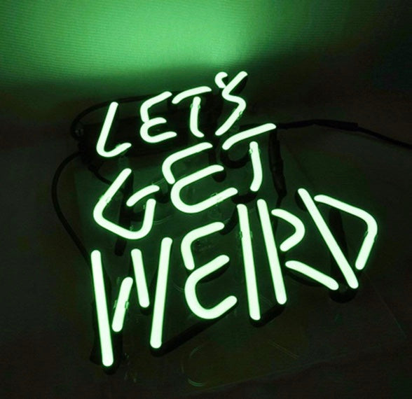 Get Weird Neon Sign - Tapestry Girls