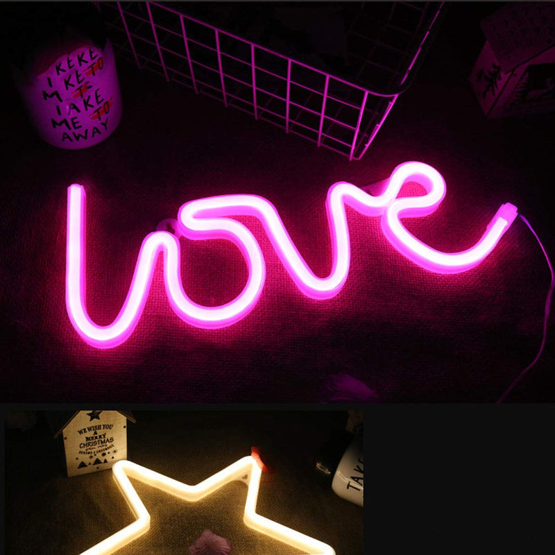 Love Neon Sign - Tapestry Girls