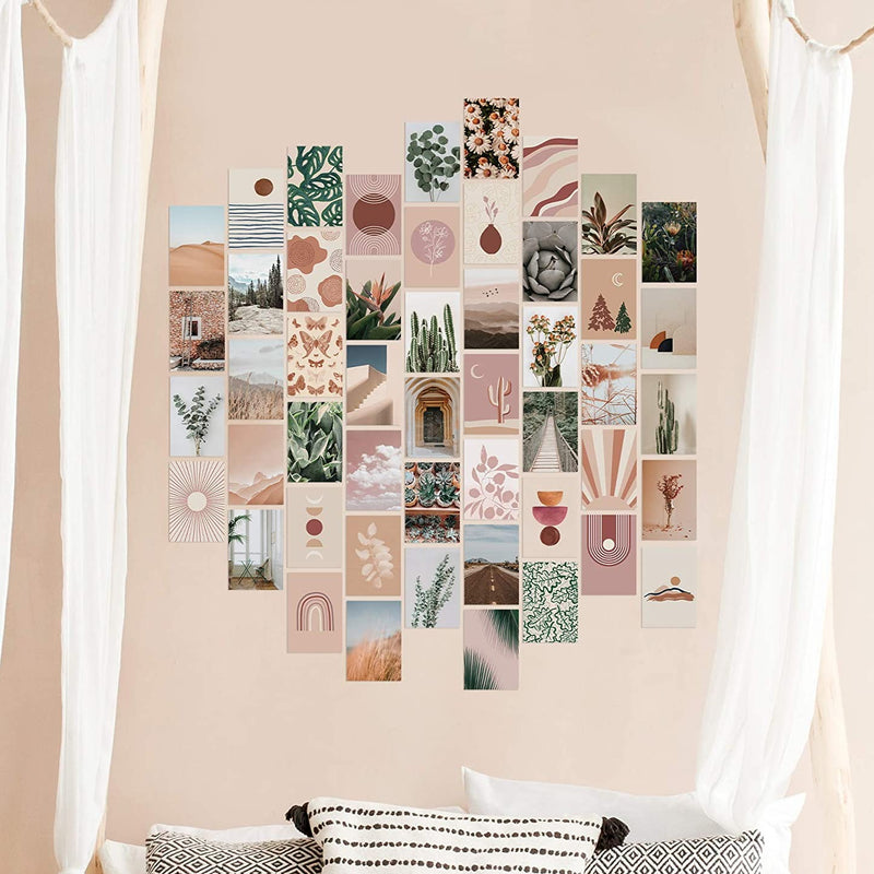 Earth Pastel Wall Collage Kit