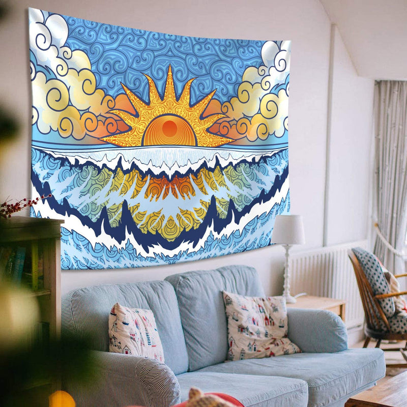 The Ocean Sun Tapestry - Tapestry Girls