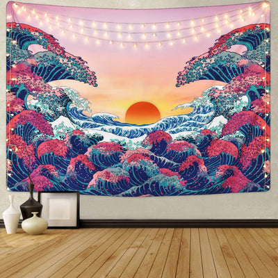 Ocean Sunset Tapestry - Tapestry Girls