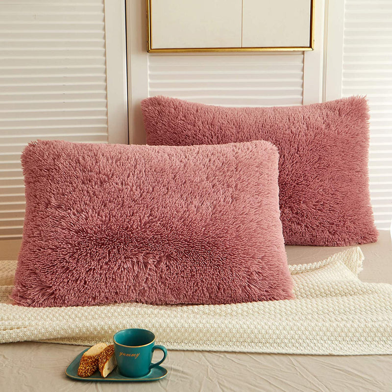 Softy Old Pink Pillows