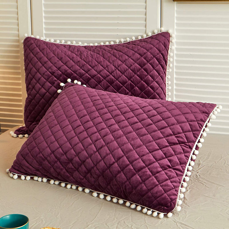 Ombre Burgundy Bed Softy