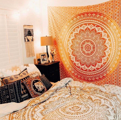 Wall Tapestry For Bedroom Hanging Art Decor College Dorm Bohemian, Las Vegas  Sin City Famous Welcome Sign