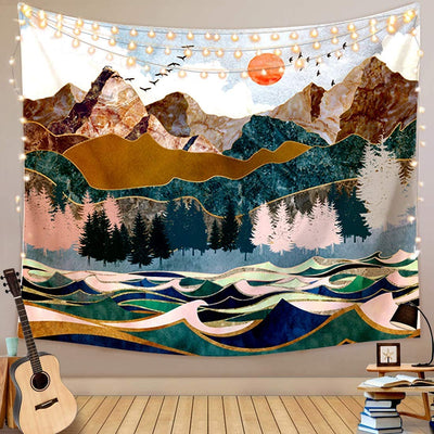 Out To Sea Tapestry - Tapestry Girls
