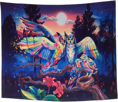 Owls Of The Night Tapestry - Tapestry Girls