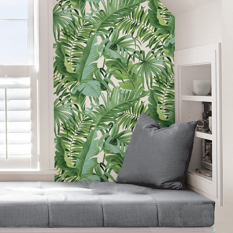 Iconic Palm Leaf Removable Wallpaper - Tapestry Girls