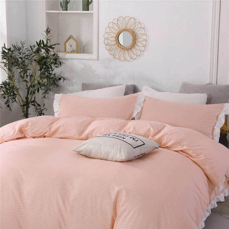 The Ruffled Peach Bed Set - Tapestry Girls