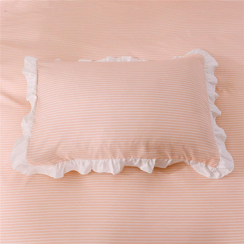 The Ruffled Peach Bed Set - Tapestry Girls