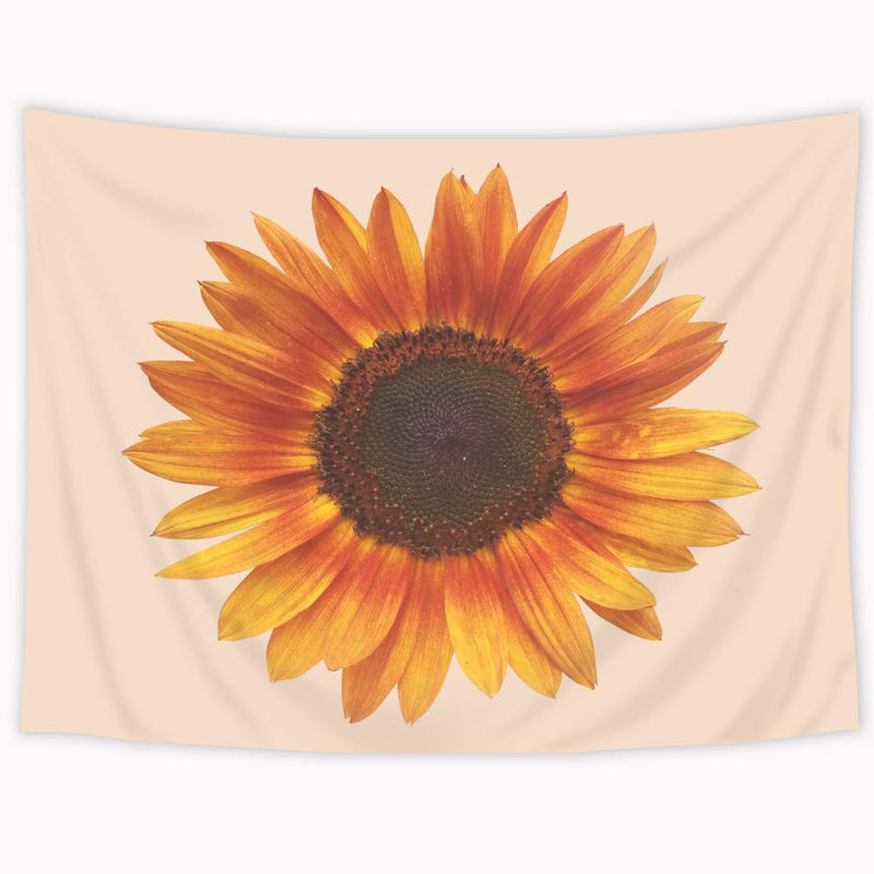 Peach Sunflower Tapestry - Tapestry Girls