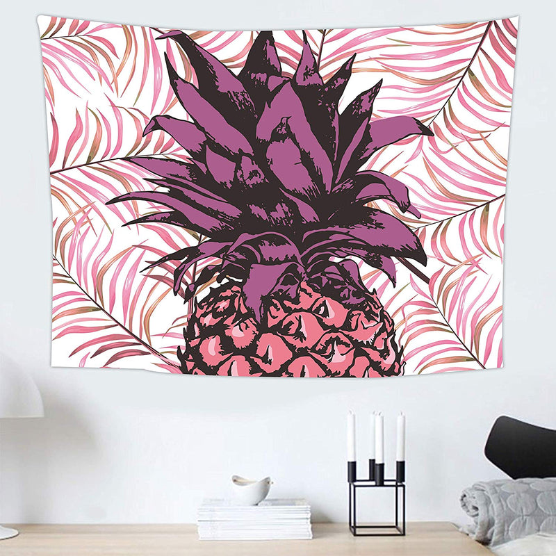 Pineapple Purple Tapestry - Tapestry Girls