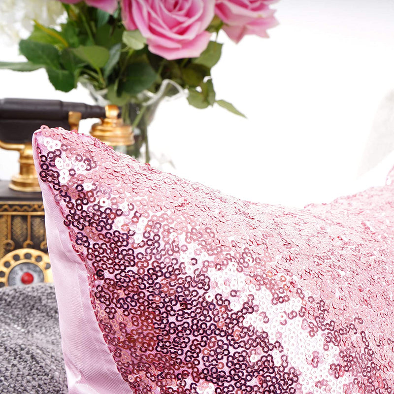 Metallic Pink Pillows - Tapestry Girls
