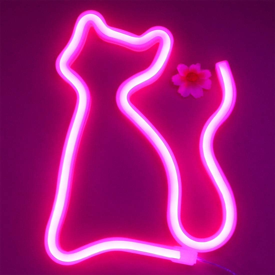 Neon Cat - Aesthetic Neon Sign for Apartments | Tapestry Girls