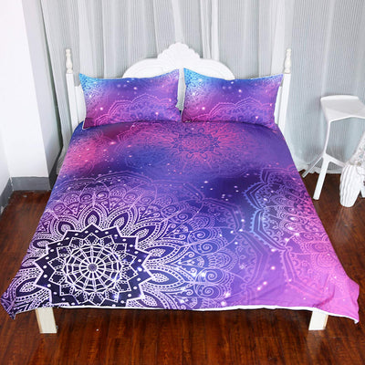 Pink Galaxy Bedding - Tapestry Girls