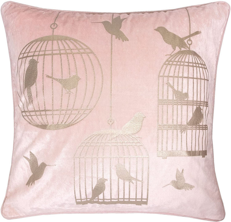 Pink Bird Luxury Pillow - Tapestry Girls
