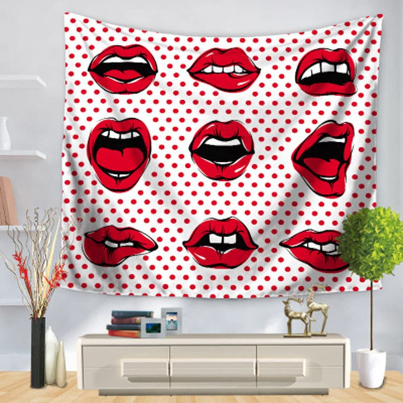 Pop Lips Tapestry - Tapestry Girls