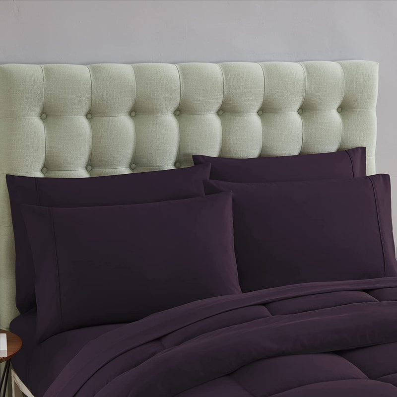 Purple Study Bed Set