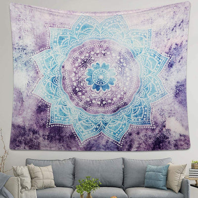 Purple Teal Tapestry - Tapestry Girls
