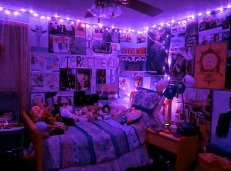 Purple LED Fairy Lights - Tapestry Girls