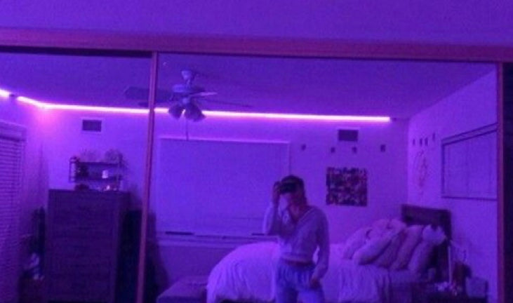Edge LED Purple Lights - Tapestry Girls