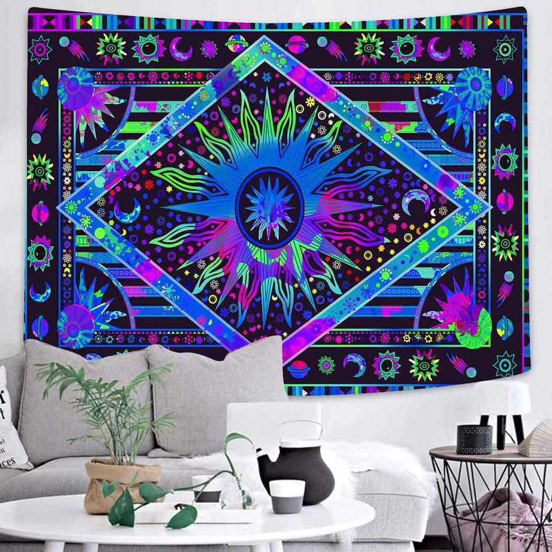 Rainbow Sun Tapestry - Tapestry Girls