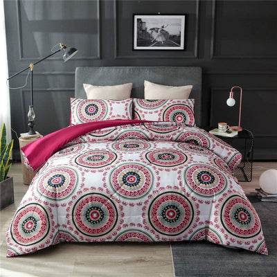 Red Mandala Bedding - Tapestry Girls