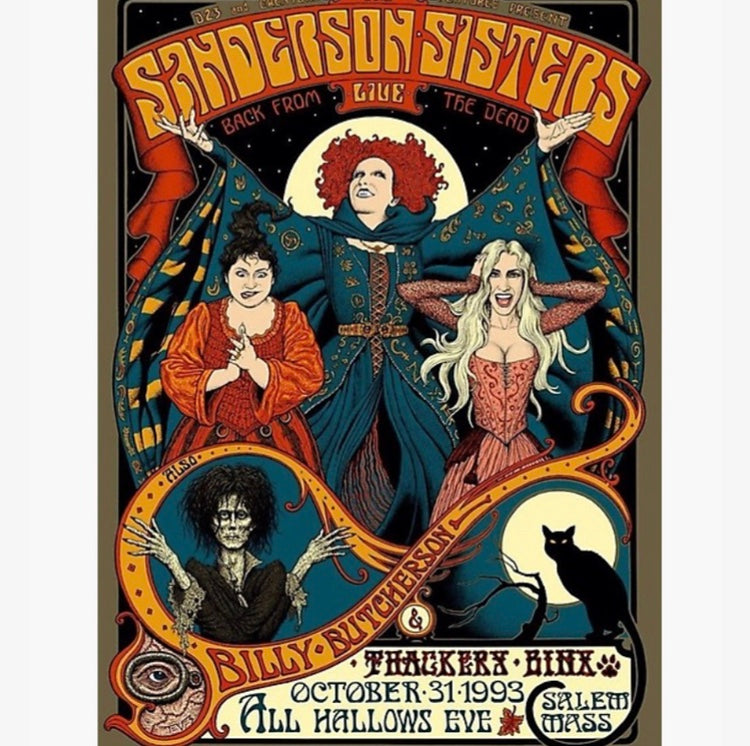 Sanderson Sisters Poster - Tapestry Girls
