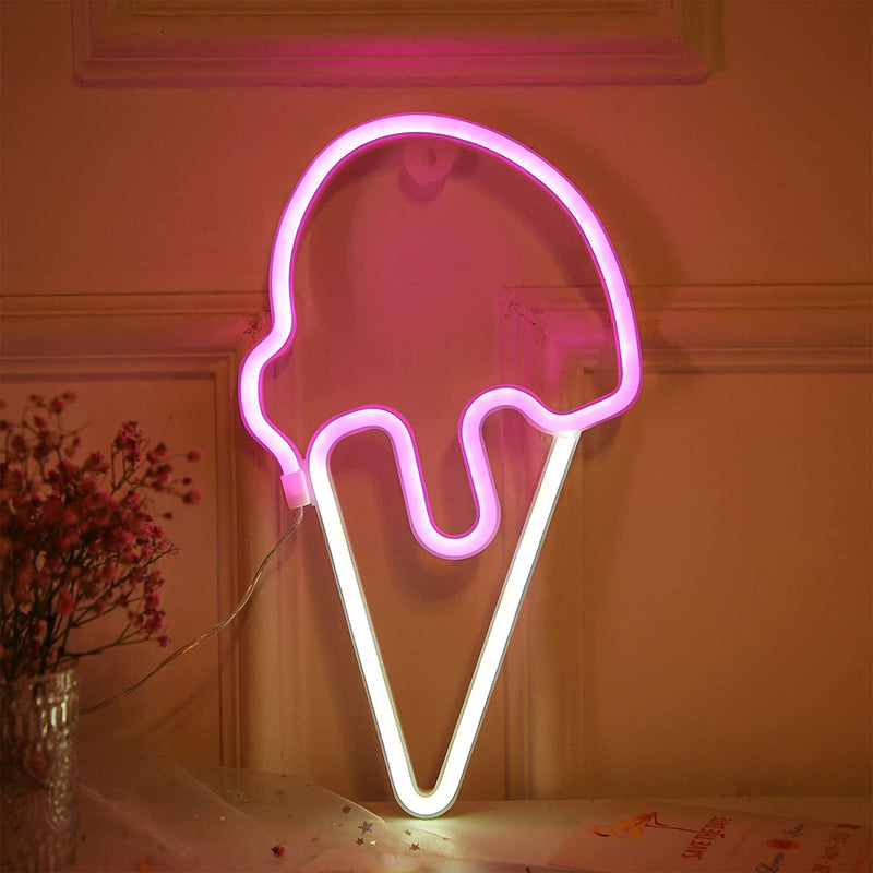 Ice Cream Scoop Neon Sign
