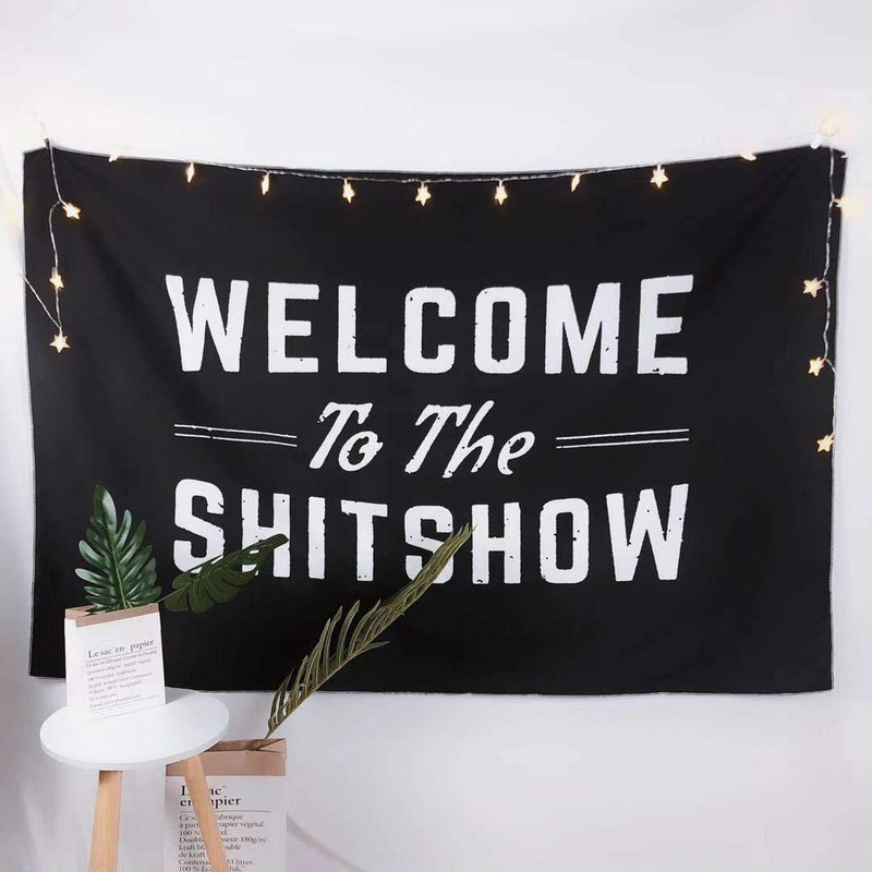 Shit Show Black Tapestry - Tapestry Girls