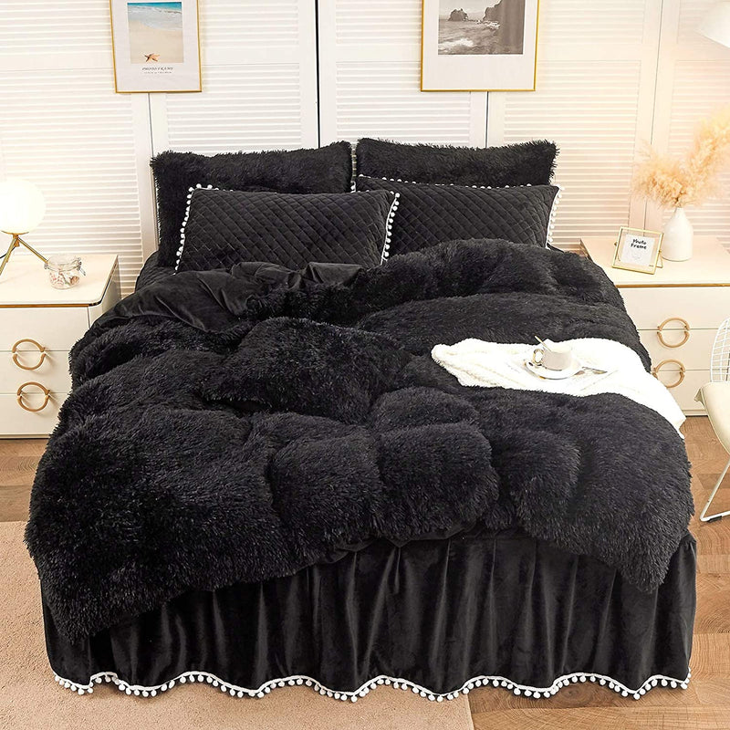 The Softy Black Bed Set