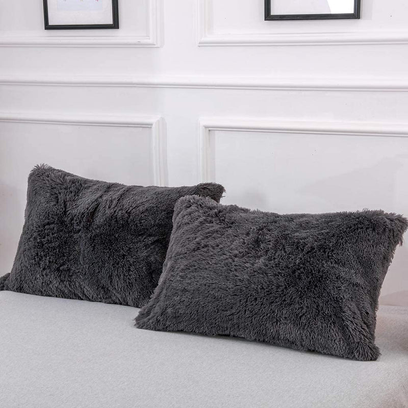 Softy Dark Grey Pillows - Tapestry Girls