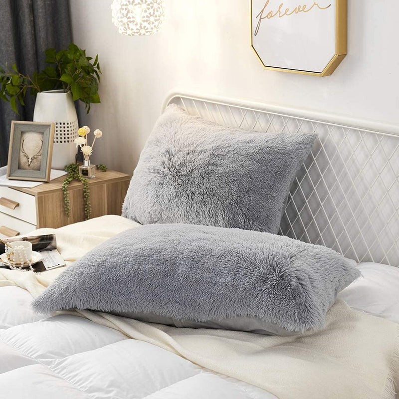 Softy Grey Pillows - Tapestry Girls