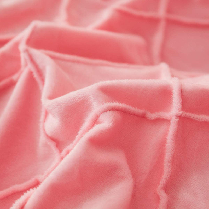 Softy Pink Diamond Bed Set