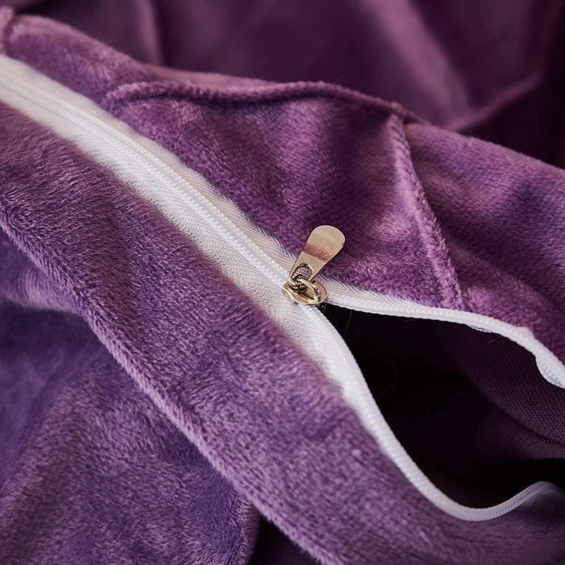 Softy Purple Diamond Bed Set