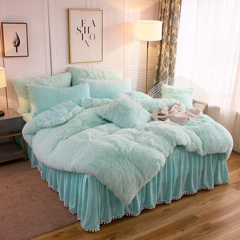 The Softy Cool Mint Bed Set - Tapestry Girls
