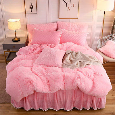 The Softy Pink Bed Set - Tapestry Girls