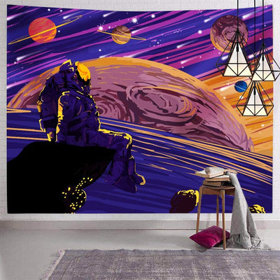 Space Man Forever Tapestry - Tapestry Girls
