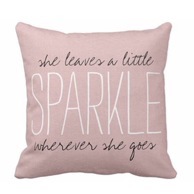Sparkle Pillow - Tapestry Girls