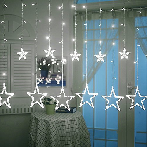 Star Curtain White Lights - Tapestry Girls