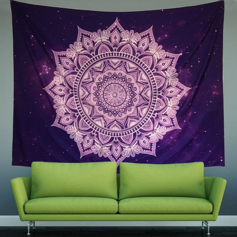 Star Night Purple Tapestry - Tapestry Girls