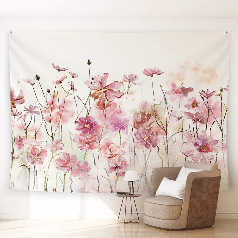 Pink Sugar Flowers Tapestry