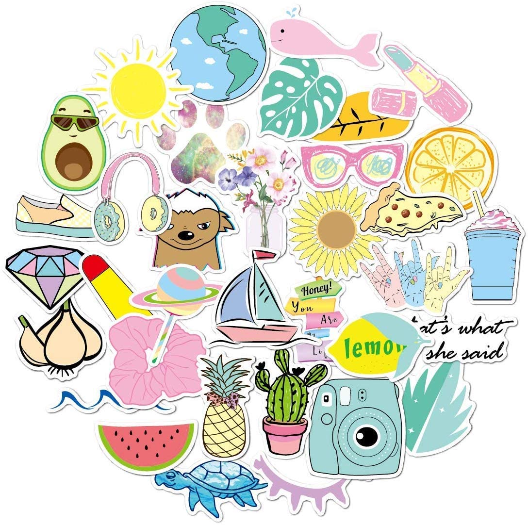 Vsco Sun Sticker Summer VSCO Stickers - VSCO Stickers | Tapestry Girls