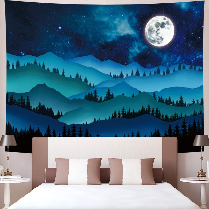 Forest Mountain Tapestry
