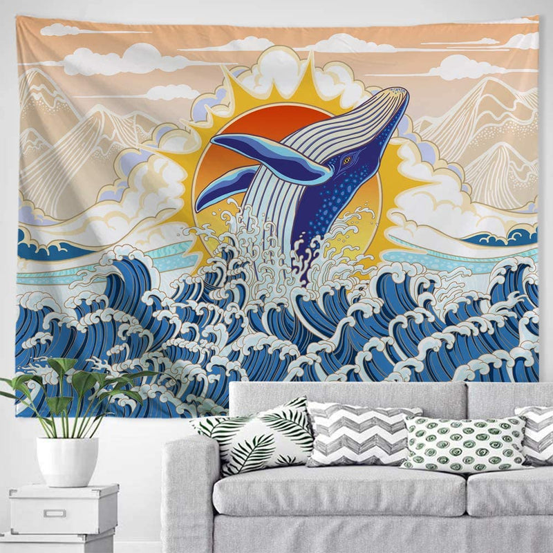 The Free Whale Tapestry - Tapestry Girls