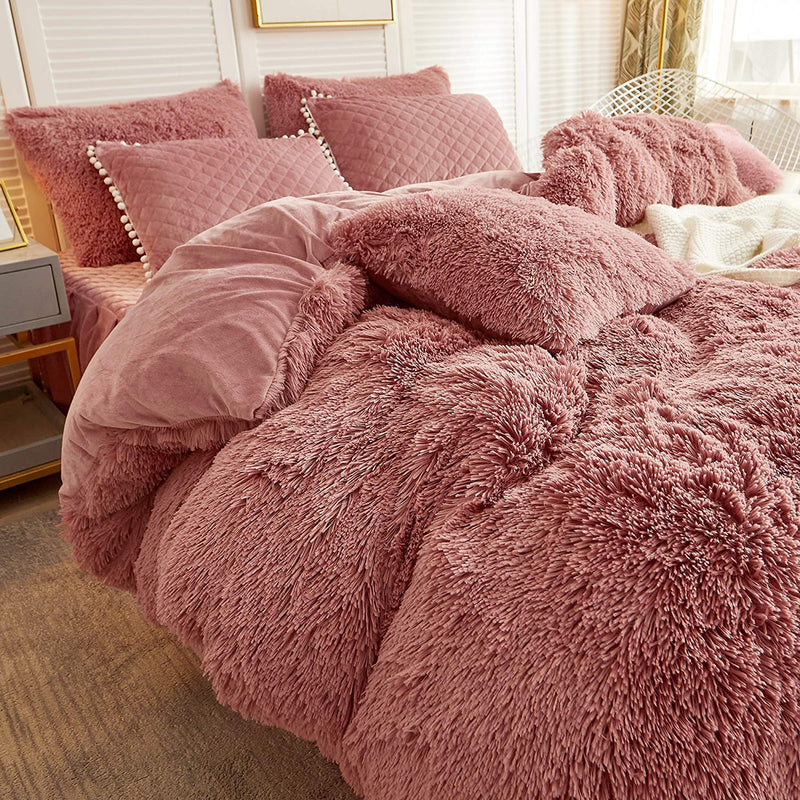Old Pink Softy Bed Set