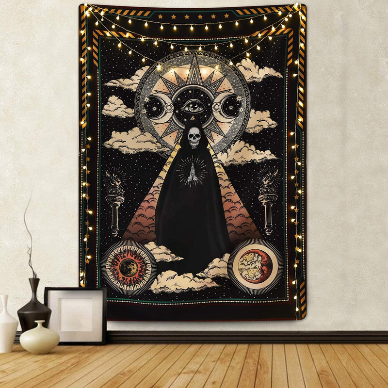 The Evil Wizard Tapestry - Tapestry Girls